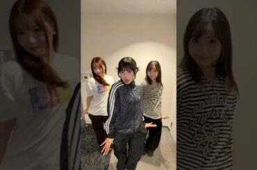 ハミガキ中の笠原さんを巻き込み🪥⋆˚꩜#MOMONA #RINON #KEIKO#ME_I #ミーアイ #미아이