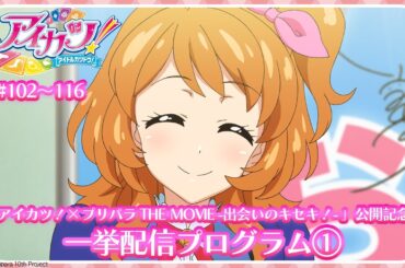 【期間限定 アイカツ！履修プログラム】『アイカツ！×プリパラ THE MOVIE -出会いのキセキ！-』公開記念　「アイカツ！」第102話〜116話