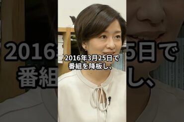 【驚愕】膳場貴子の意外すぎる「波乱私生活」！３度の結婚と離婚、炎上騒動の真相　#shorts