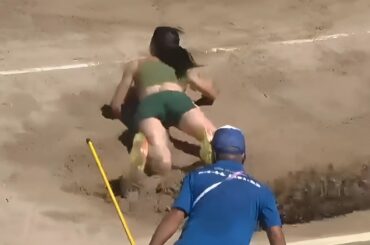 女子走り幅跳び 女子七種混合 ②【高校総体2025】 #インターハイ #陸上女子 #trackandfield