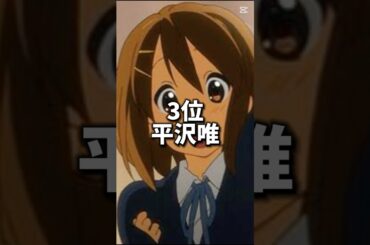 CV：豊崎愛生の好きなキャラランキング#アニメ #shorts