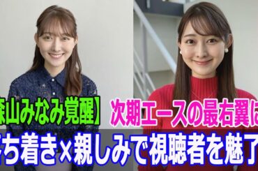 【森山みなみ覚醒】落ち着き×親しみで視聴者を魅了！次期エースの最右翼に！