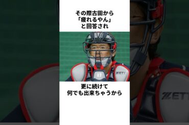 「練習疲れるやん」古田敦也と五十嵐良太についての雑学 #野球 #野球雑学 #古田敦也 #五十嵐亮太