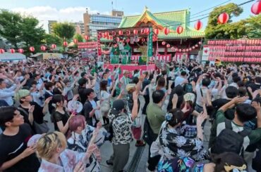 【東京音頭】　2025年神田明神納涼祭り５終　アニソン盆踊り