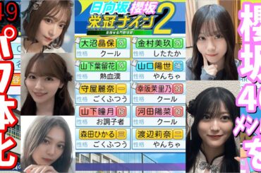 【栄冠ナイン2025】櫻坂46日向坂46甲子園2#49　櫻坂46メンバーをパワ体化して紹介する。大阪編突入　7年目