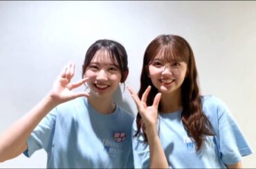 【藤嶌果歩💙山下葉留花】『 番組紹介コメント 』新・ひなパレ#14