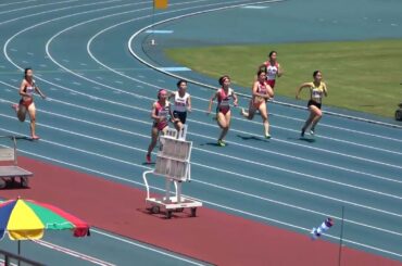 20250816122811スターナイトチャレンジin小林BD女子200m決4組 清水 唯衣2(宮崎商高)26"50