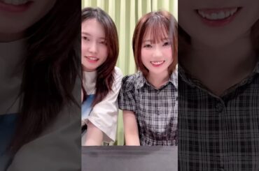 ロックミュージシャンになりきる高田憂希と千本木彩花 #shorts