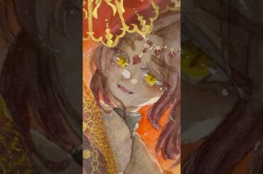 星環綴歌譚8月 #星環綴歌譚 #イラスト #illustrative #drawing #art #透明水彩 #イラストメイキング