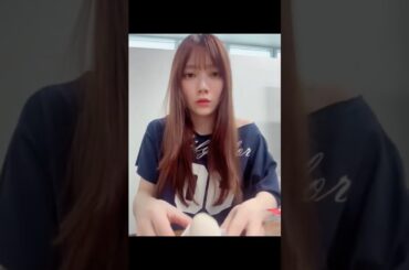 苺大福を食べる田村真佑 250817 真夏の全国ツアー香川