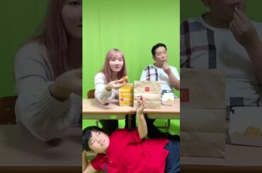 ◆ソースを付けたいパパｗ◆ #ひめちゃんとおうくん #shorts #funny