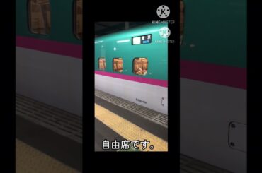 JR盛岡駅新幹線ホーム11・12番線ホーム上りエスカレーター、20:29発各駅停車やまびこ27号東京行き　JR盛岡駅12番線ホーム発車‼️