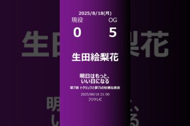 【明日の乃木坂】現役・OG 2025/08/18 #shorts #乃木坂46 【番組出演】