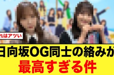 コレが無料！？日向坂OG同士のやり取りが最高すぎる件【日向坂46】