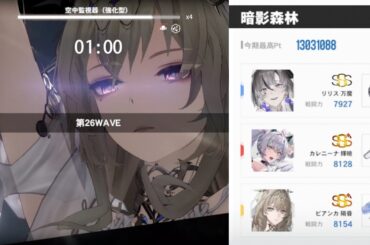 【パニグレ】闇戦区 伝説 1,303万 ビアンカ陽昏 / Dark WarZone LEGEND 13.03m Bianca: Crepuscule【Punishing: Gray Raven】