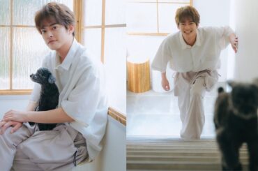 中山優馬さんと愛犬ティンクくんが遊びにきてくれました！（トイプードル｜月刊わんこ撮影オフショット）