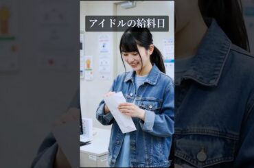 アイドルの給料日の裏側 #地下アイドル #アイドルの裏側 #アイドルの日常 #アイドル #ai #japaneseidol #idol #shorts