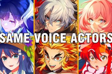 Honkai Star Rail All Amphoreus Characters Japanese Dub Voice Actors Seiyuu Same Anime Characters