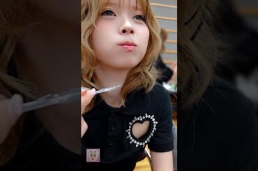 プリンのカラメルが苦手な子供くぅちゃん👧🏻💛【NiziU RIKU ＆ MIIHI】