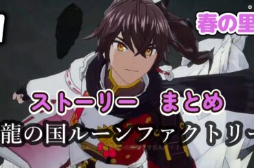 1.  龍の国ルーンファクトリーストーリーまとめ　春の里　CV榎木淳弥