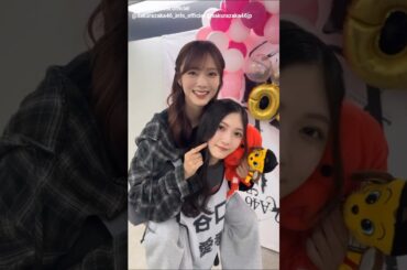 田村保乃 谷口愛季 ほのちゃんをおんぶする嬉しそうなあいりちゃんと、あいりちゃんを愛でるほのちゃん♪櫻坂46 5th TOUR 2025 “Addiction”