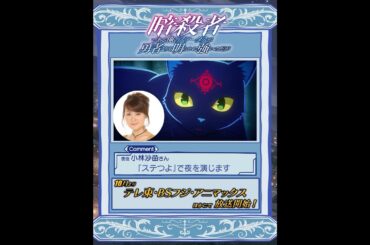[小林沙苗]『暗殺者である俺のステータスが勇者よりも明らかに強いのだが』第二弾キャストボイスメッセージ１[夜 役]TVアニメ 25年10月放送開始