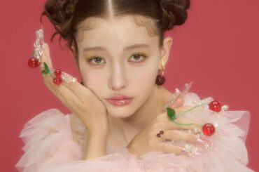 リキュエム“ぷっくりチェリー”のアクセサリー、ラメピンクのイヤリングなどラフォーレ原宿限定で - ファッションプレス