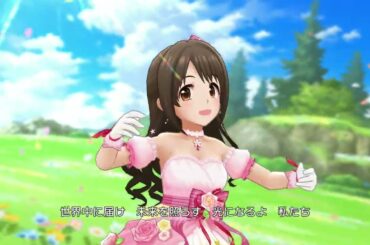 「デレステ」Deresute 60fps MV: Shine In The Sky☆- new, slow, and little generations SSR