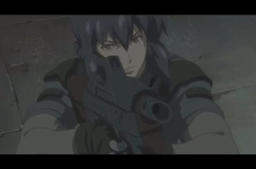 【攻殻機動隊 S.A.C.】クゼを追う少佐そして・・ガレキの下 (2ndGIG ep.24/25)より