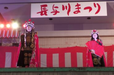 九蘭・双人変面ショー 小林奈々・妃那 長与川まつり2025 長与町総合公園 2025年8月24日