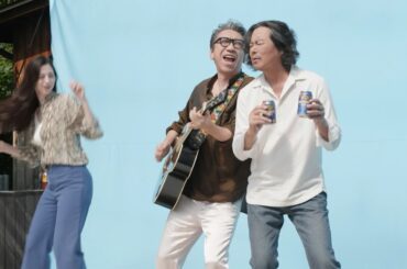 布袋寅泰のギターに豊川悦司&中条あやみがノリノリ！親友の豊川悦司と兄弟役で共演！