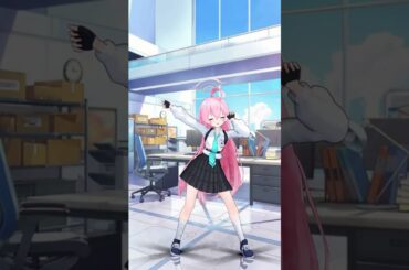 【MMD】推しの子 B小町 POP IN 2 dance cover by Blue Archive Takanashi Hoshino 小鳥遊ホシノ #mmd #shorts