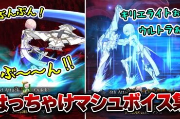 【FGO】はっちゃけマシュボイス集