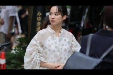 ゆるふわファッションの関水渚を発見！銀座で行われたファッションイベントで見せた”フェミニン”な姿