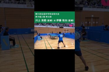 【第55回新潟全中】男子個人戦 準決勝  #short  #全中