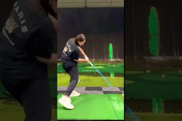 【女子ドラコン世界チャンピオン2022】大和田紗羅の飛距離を伸ばすコツ！　飛距離アップ　ゴルフレスイング　ドライバーショット　ゴルフレッスン　#short #shorts #shortsvideo