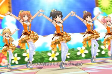 CINDERELLA GIRLS「Orange Sapphire」【VRヘッドセットで見るデレステMV Top-and-Bottom形式 3D VR 4K Music Video 】