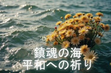 鎮魂の海平和への祈り