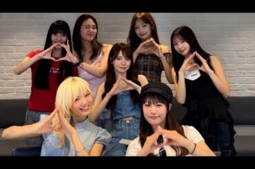 Girls² Instagram Live 2025/08/27🇹🇭🇯🇵🩵💙🧡💜🤍🩷💛