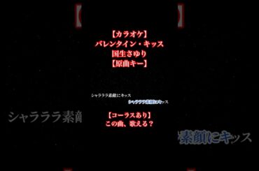 #カラオケ #バレンタインキッス  #国生さゆり #原曲キー #karaoke #offvocal #歌ってみた #Valentinekiss #Kokushosayuri #オフボーカル #コーラス