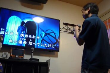 能登麻美子「眠れ緋の華」原曲キープラス3(+3)を声を分裂させて歌った動画です。撮影日：2025年7月31日