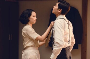 広瀬すず、米兵と熱い抱擁する二階堂ふみに憧れ…夫・松下洸平との朝食も／映画『遠い山なみの光』本編映像