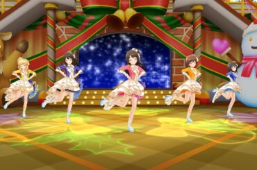CINDERELLA GIRLS「Snow Wings」【VRヘッドセットで見るデレステMV Top-and-Bottom形式 3D VR 4K Music Video 】