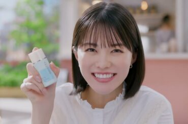 志田彩良  CEZANNE (セザンヌ) 皮脂テカリ防止下地 「崩れ対策」篇 TVCM