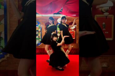 #カフェ樂園 イントロ踊ってみました #蟹沢萌子 #冨田菜々風 #永田詩央里 #ノイミー #shorts