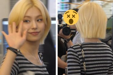 Yeji Itzy Airport Departure 250829 [4k]