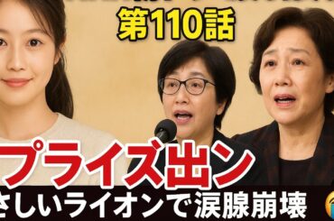 ✨今田美桜主演 朝ドラ「あんぱん」第110話✨ 沢城みゆき＆柳沢三千代がサプライズ出演🎙️「やさしいライオン」で涙腺崩壊😭💐0