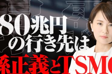 【衝撃の事実】　国会議員暴露「８０兆円の行き先は孫正義とＴＳＭＣ」　　＃ソフトバンク利権８０兆円拠出に反対　#TSMC投資より減税を