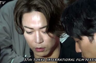 窪塚洋介、亀梨和也、南沙良、白石晃士監督、ナタリー・スー、チャン・ジーアン監督 他「外道の歌」「幼な子のためのパヴァーヌ」／ 第37回 東京国際映画祭：レッドカーペット 03