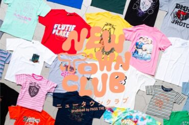 Tシャツ1000枚が一堂に会する夏の“街”！PASS THE BATONの『NEW ‘T’OWN CLUB』がニュウマン新宿で開催 | FASHION